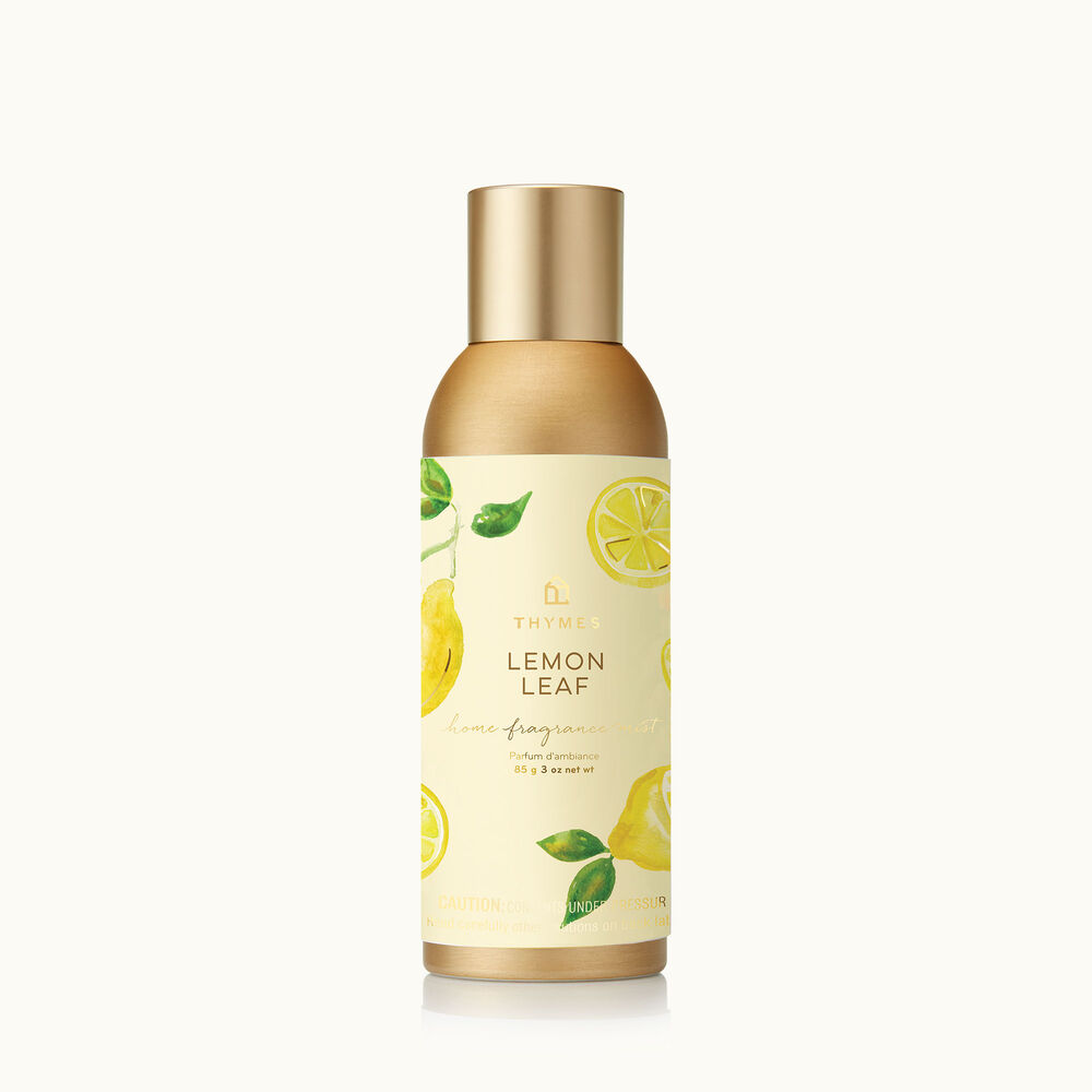 Thymes Lemon Leaf Home Fragrance Mist is a Bright Citrus Scent image number 0